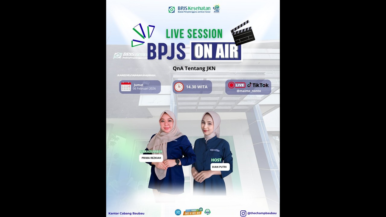 QnA Tentang JKN di BPJS Live On Air KC Baubau eps 9