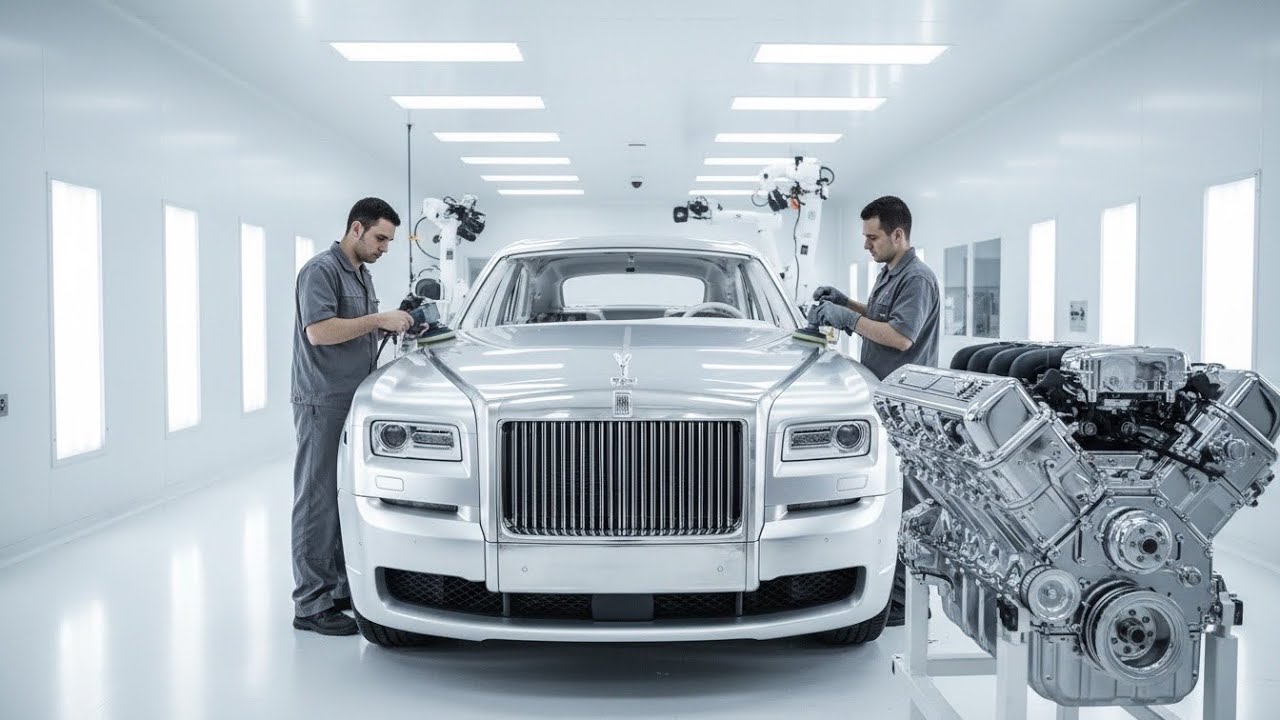 Inside the Rolls-Royce V12 Factory: How a $600,000 Phantom Is Built