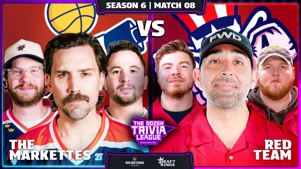 Markettes vs. Red Team | Season 6, Match 8 - The Dozen Trivia League