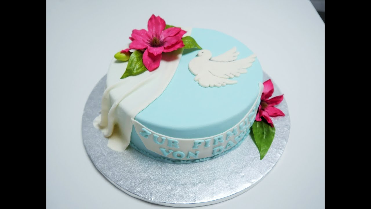 Torte zur Firmung