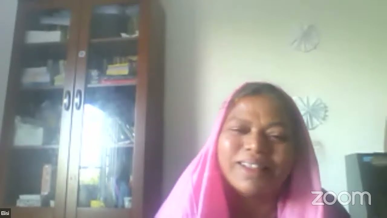 SIS: ELIZABETH SINGAPORE TESTIMONY AT SISTER'S FELLOWSHIP HEBRON INDIA.