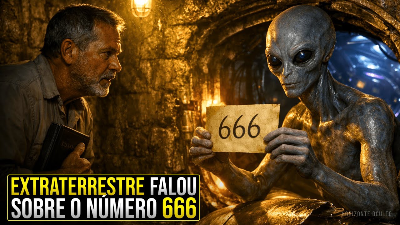 ESSE HOMEM OUVIU DE UM EXTRATERRESTRE QUE O NÚMERO 666 NÃO É DO DIABO! – RELATOS DE TERROR