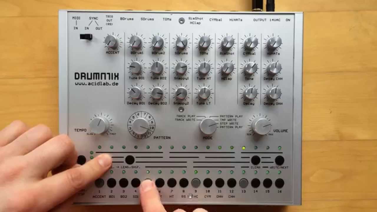 Acidlab Drumatix Soundtest - Roland Tr 606 Clone
