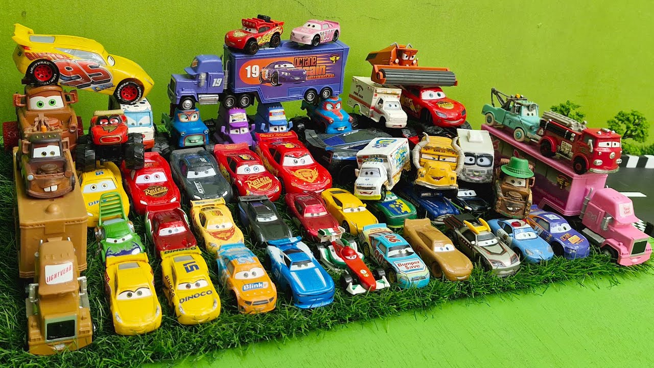 Disney Pixar Cars Unboxing Review | Lightning McQueen, Tow Mater, Doc Hudson, Sally Carrera, Cruz