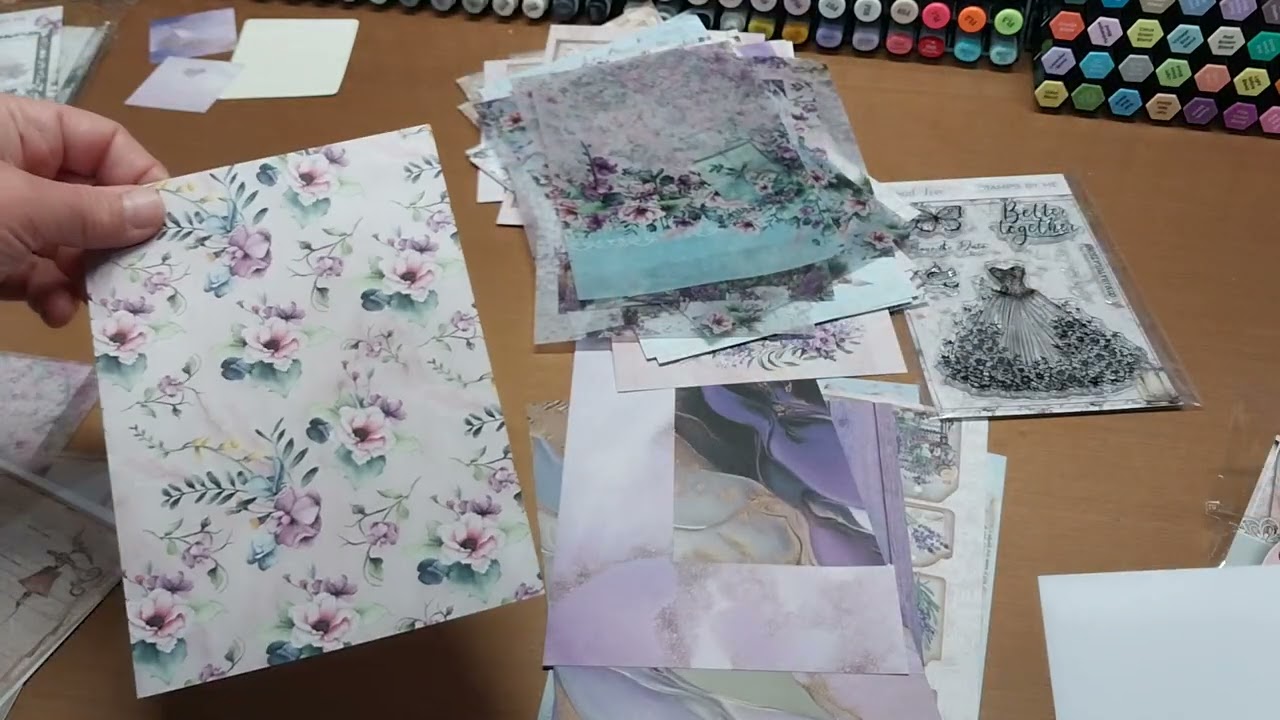 Stamps by Me Ethereal love kit mini photo journal  with spiral multi cinch tool