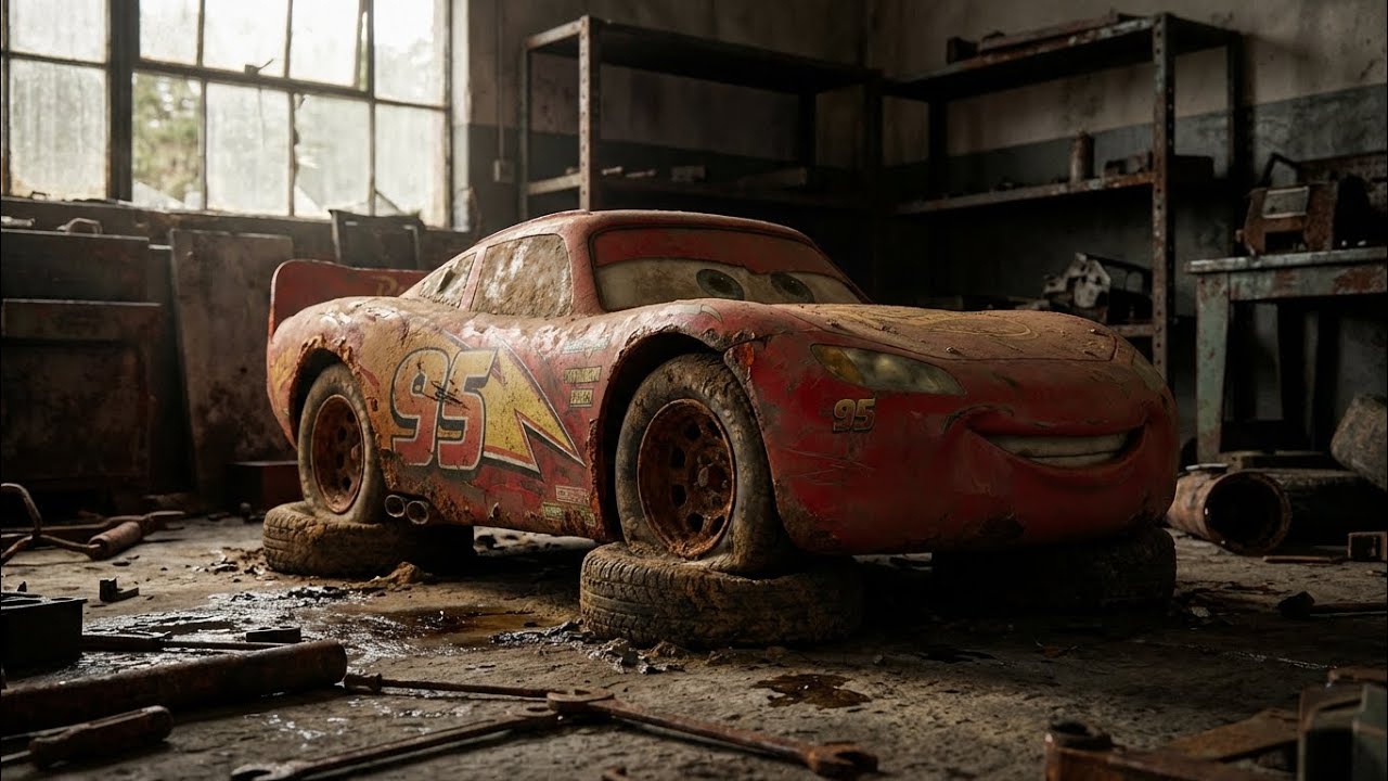 ASMR Car Restoration! Full Restoration 2006 Pixar Lightning McQueen Abandoned to Looking New