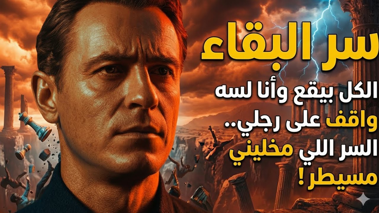 الكل هيقع وأنت اللي هتفضل واقف.. السر اللي بيخليك 'وحش' وقت الأزمات!