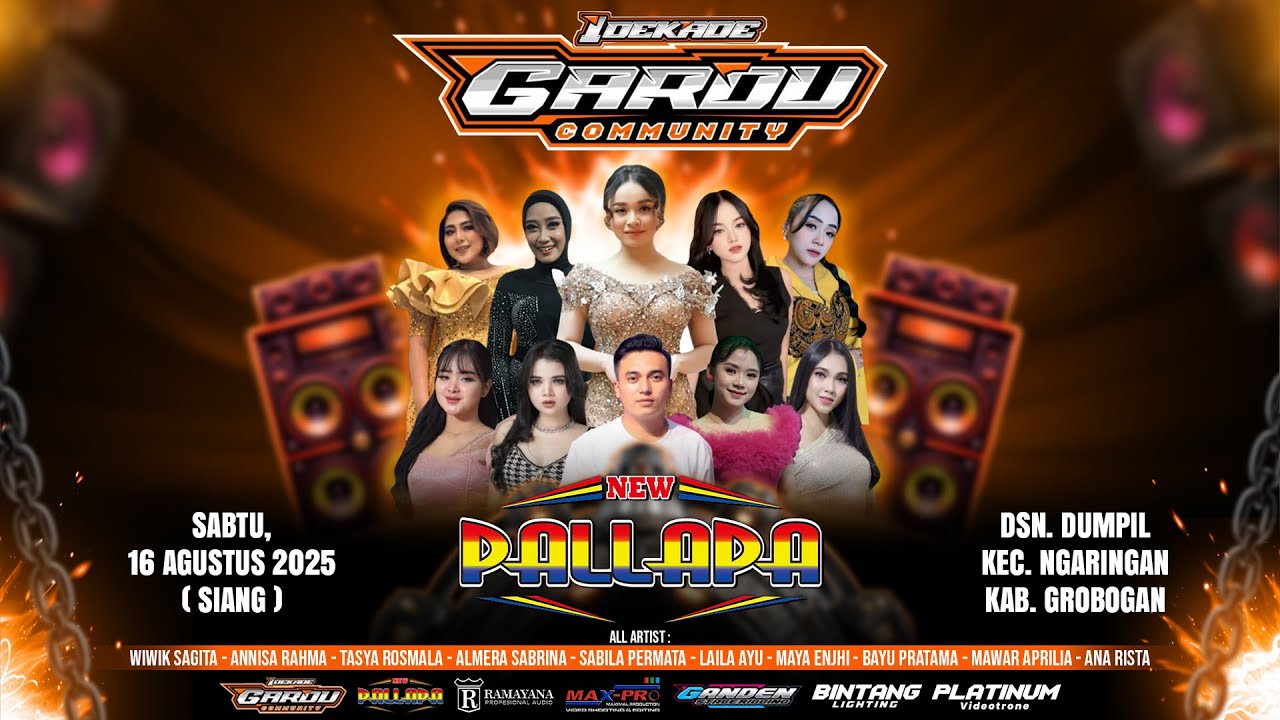LIVE  NEW PALLAPA 1 DEKADE GARDU COMMUNITY - PEMUDA DUSUN DUMPIL KEC. NGARINGAN KAB. GROBOGAN | 2025