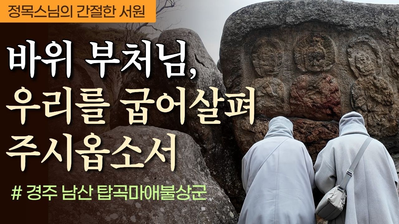 정목스님 궁금해요┃왜 돌만 보면 절을 하세요?┃경주남산 불국정토에 가다