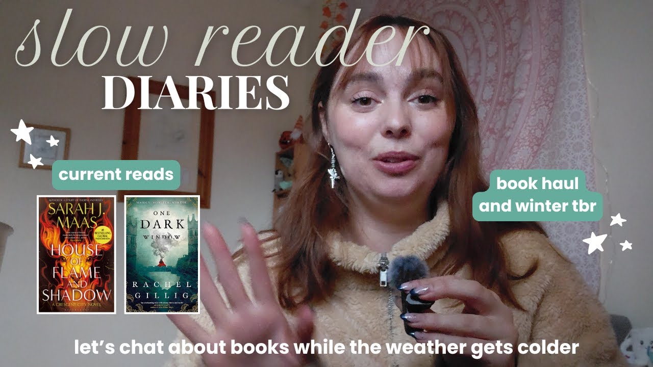 winter book haul, current reads & tbr ❄️📖 // slow reader diaries 🐌