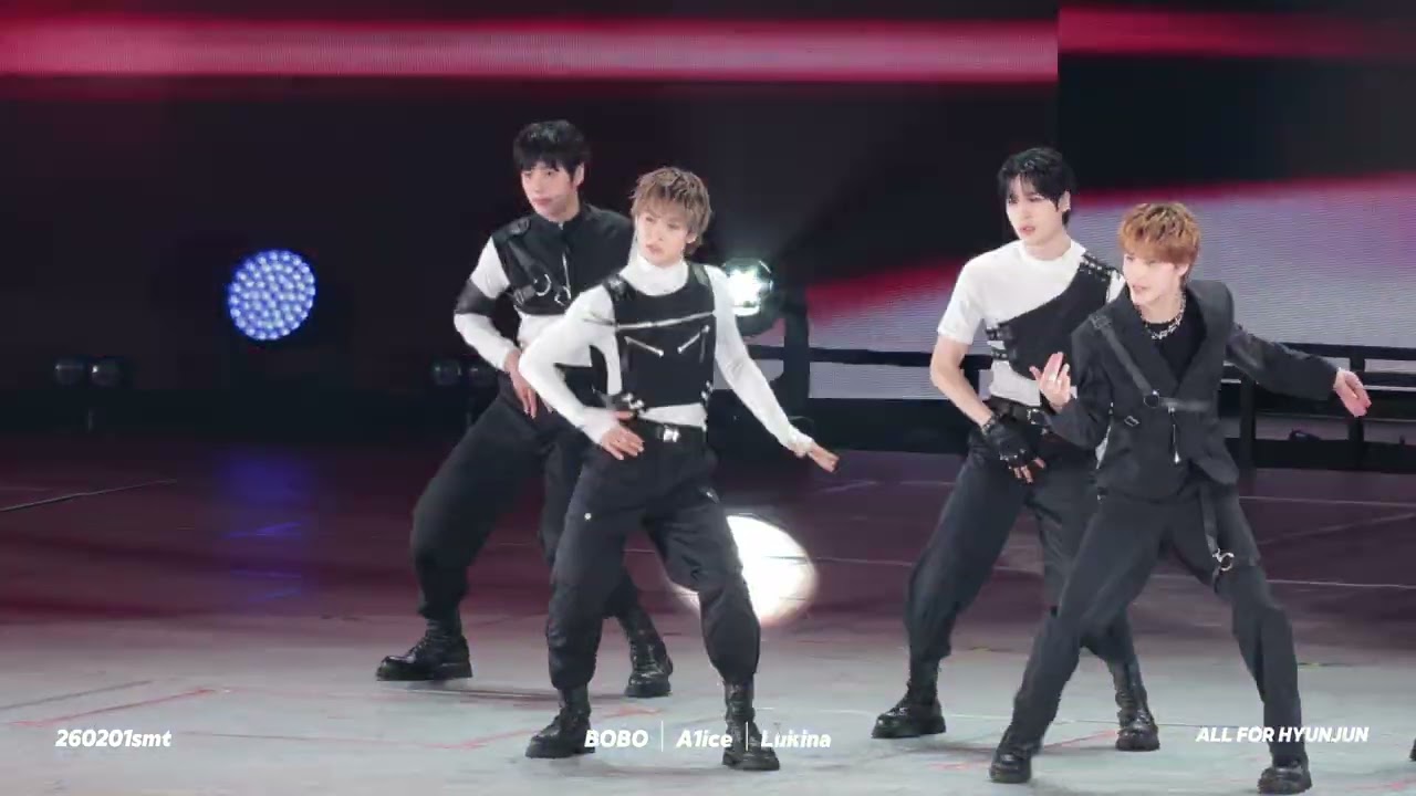 【4K】SMTOWN Fukuoka (day2) SMTR25 현준 HYUNJUN FANCAM (FULL)