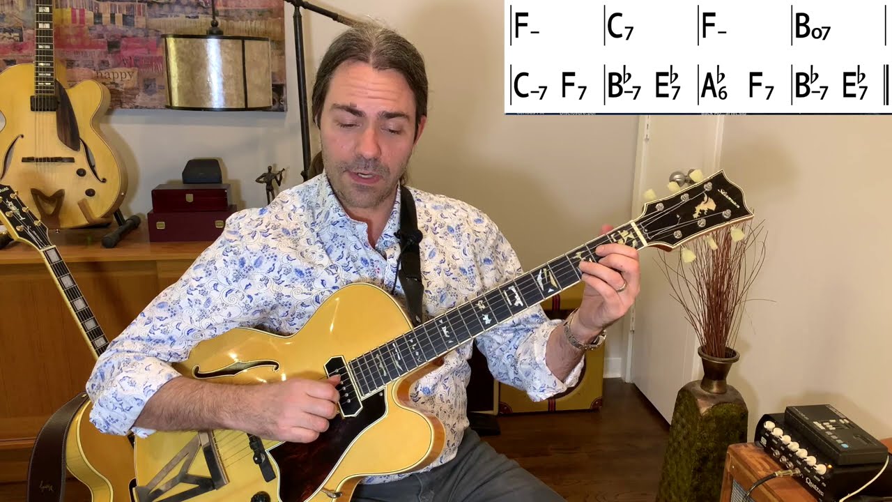 Jazz Guitar Lesson: Exploring a Barney Kessel Intro 