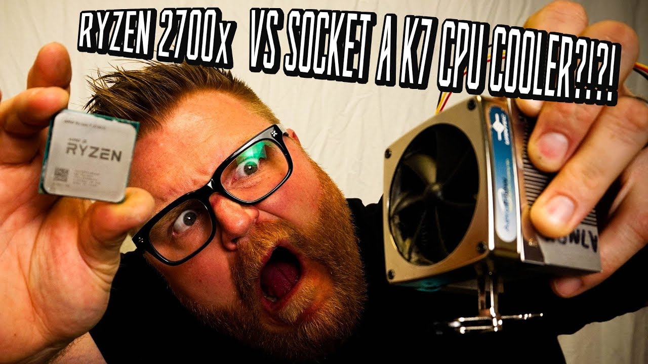 Can you cool a Ryzen 2700x with an 18yr old CPU Cooler?!