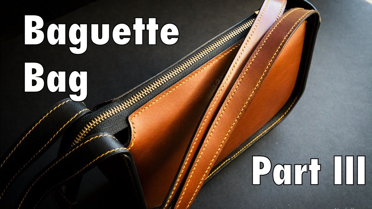 Making a BAGUETTE Leather Handbag | Part 3