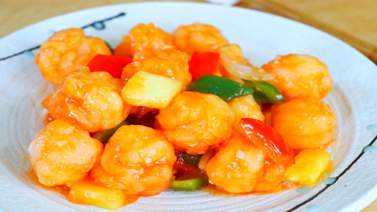 咕咾虾(咕嚕蝦)的家庭做法～甜酸可口～老少都愛！【美食天堂】家常料理食譜 一學就會