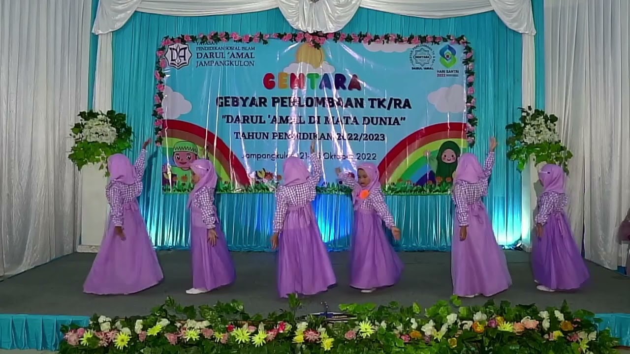 KREASI TARI LAGU KUN ANTA (COVER BY FIDA SYAKUR) - TK DARUL AMAL