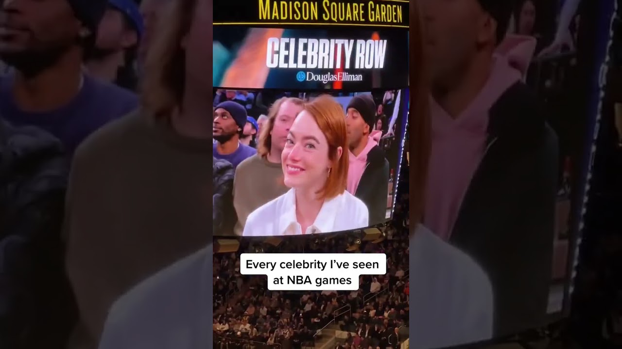 Every celebrity I&rsquo;ve seen at NBA games 🔥
