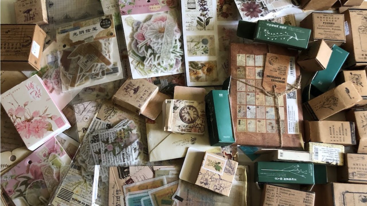 Huge AliExpress Vintage Stationery Haul