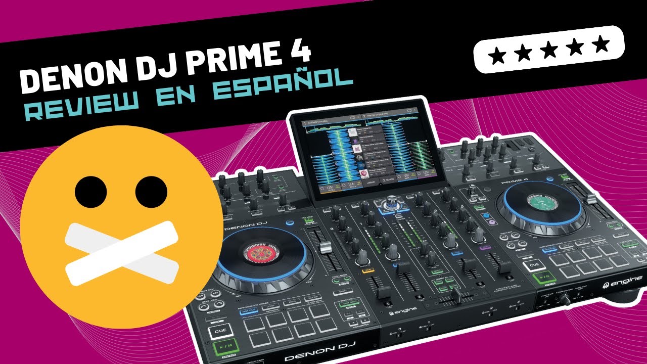 Denon DJ PRIME 4 🇪🇸 Unboxing & Review