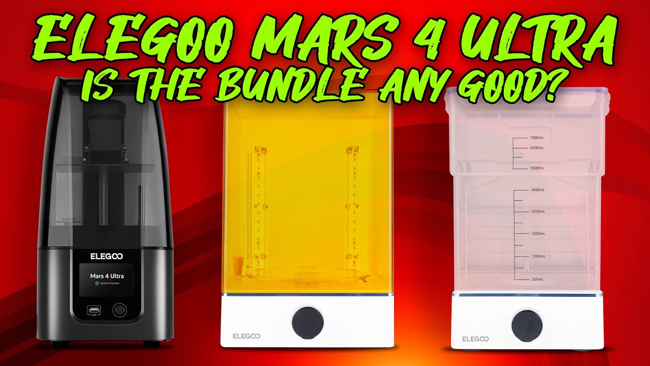 Комплект Elegoo Mars 4 Ultra и Mercury X Wash & Cure. Насколько они хороши? #elegoo #elegoomars