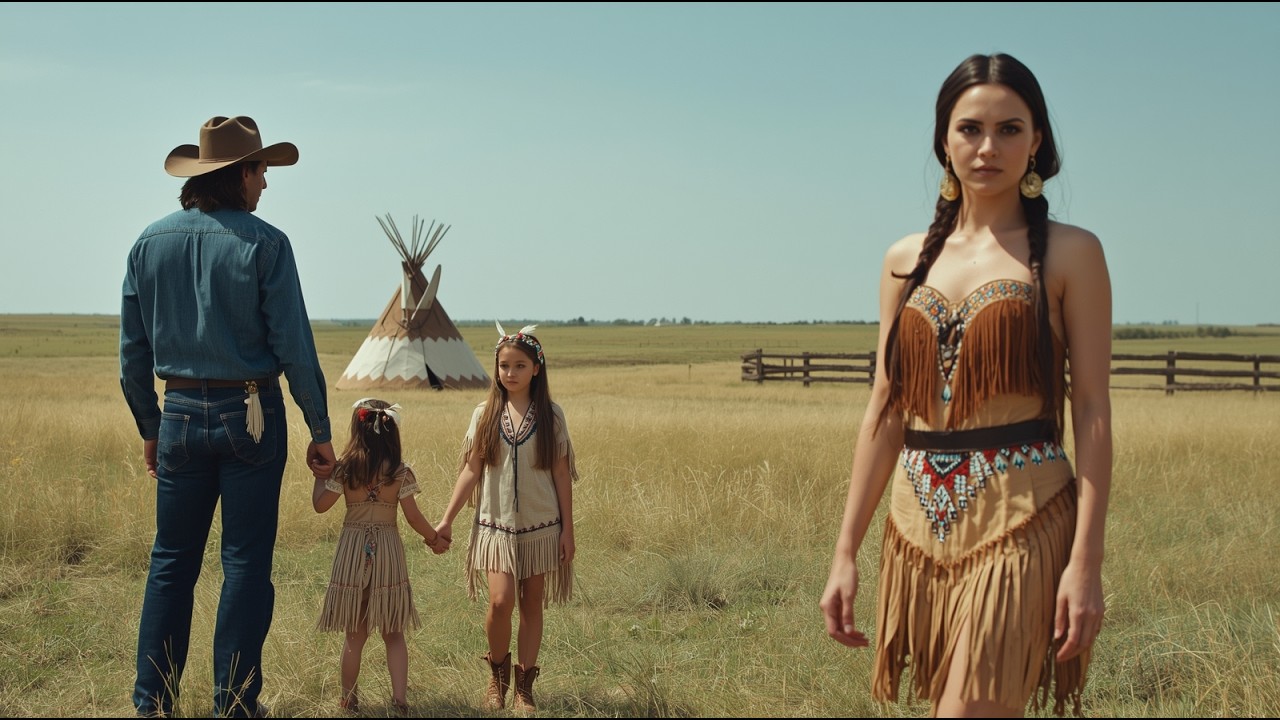 “Apache Twins’ Secret: The Cowboy Who Protected Their Family”|A Quiet West