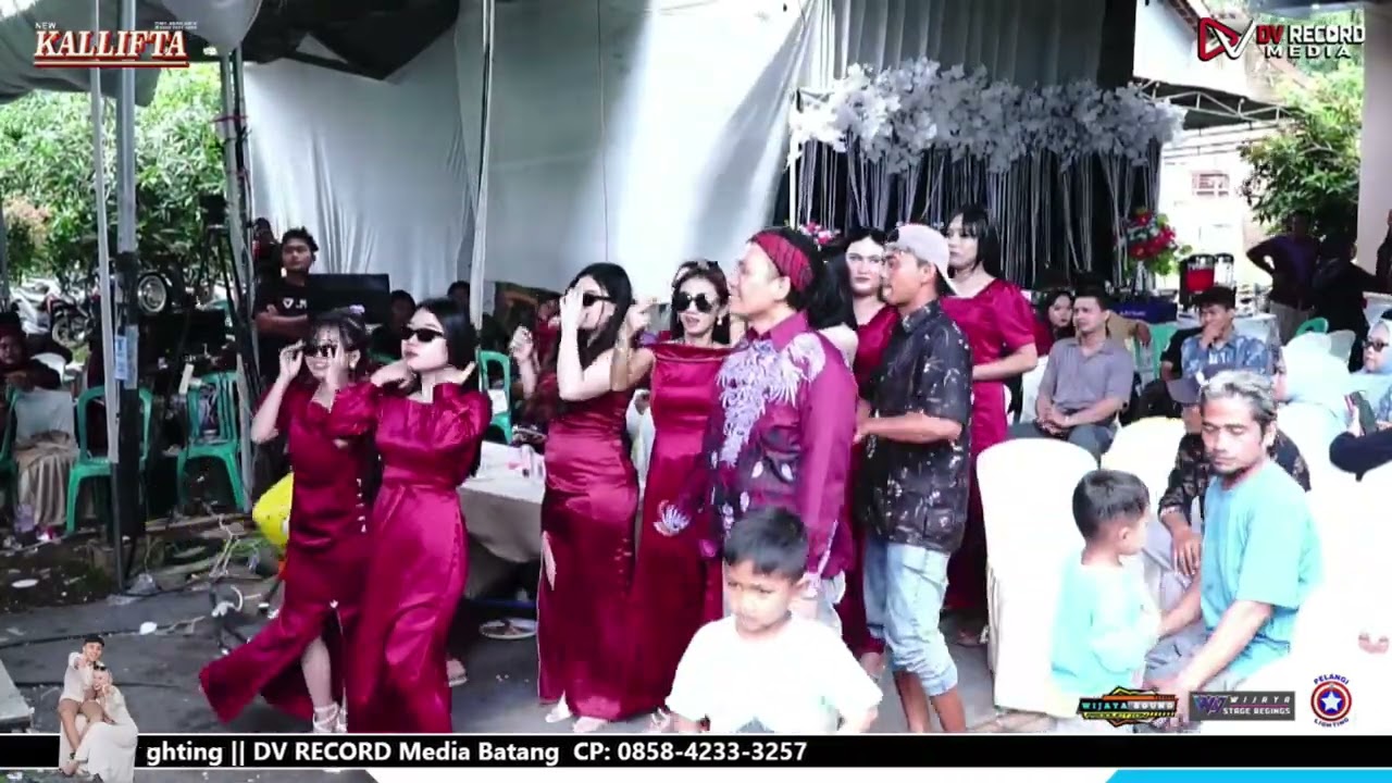 KIRAB 3 ||  NEW  KALLIFTA LIVE WEDDING RINA & DEDI KALIBELUK WARUNGASEM BATANG