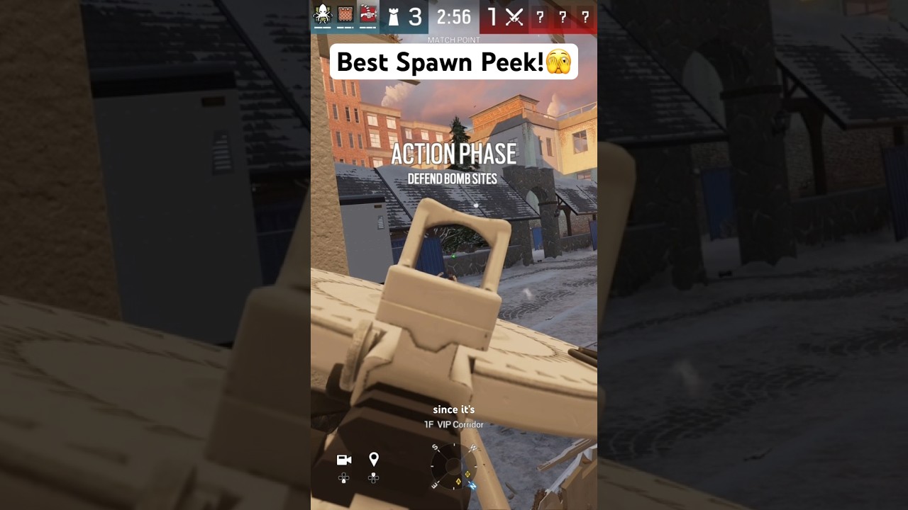 Лучший вид на спавн в R6 Siege 🏆 
