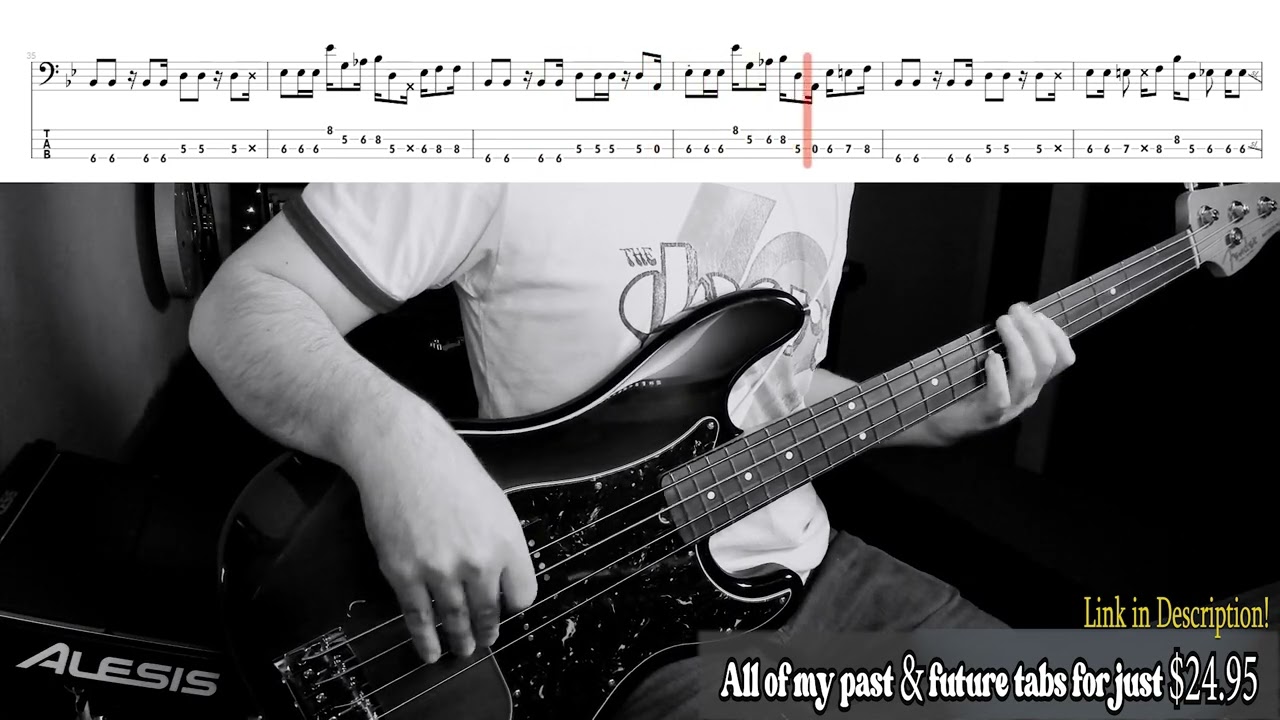 The Weight by Aretha Franklin: Bass Cover with Tabs: Fender American Professional II Precision Bass