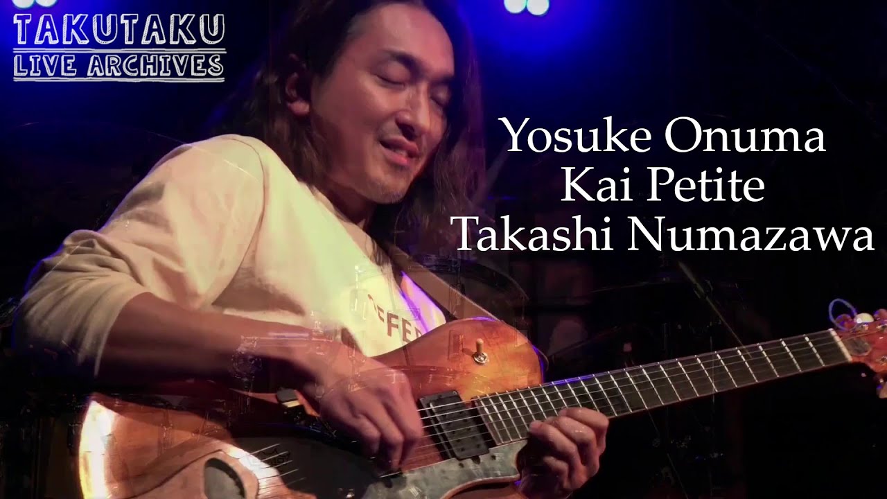 小沼ようすけ + Kai Petite + 沼澤尚 @京都 磔磔 2020/12/14
