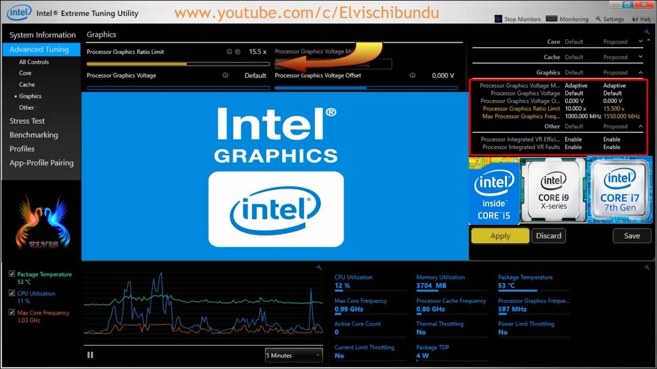 Как разогнать Intel HD Graphics