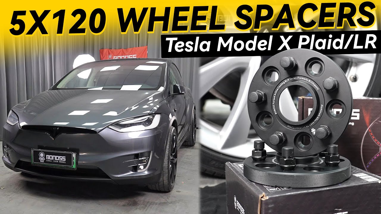 Tesla Model X Owners: See What 5x120 wheel spacers Can Do! | BONOSS Upgrade Guide