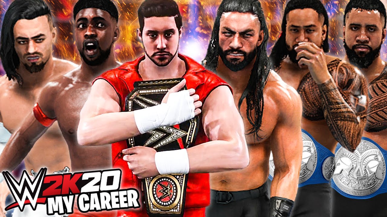 WWE 2K20 My Career Mode | The Bloodline vs VYBE! WINNER TAKES ALL!!!