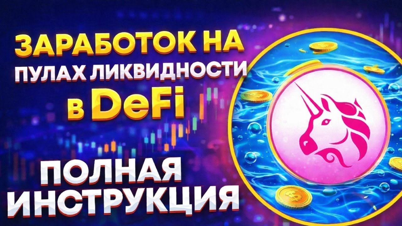 Как зарабатывать на пулах ликвидности в DeFi в 2026. Полная инструкция по пулам ликвидности Uniswap