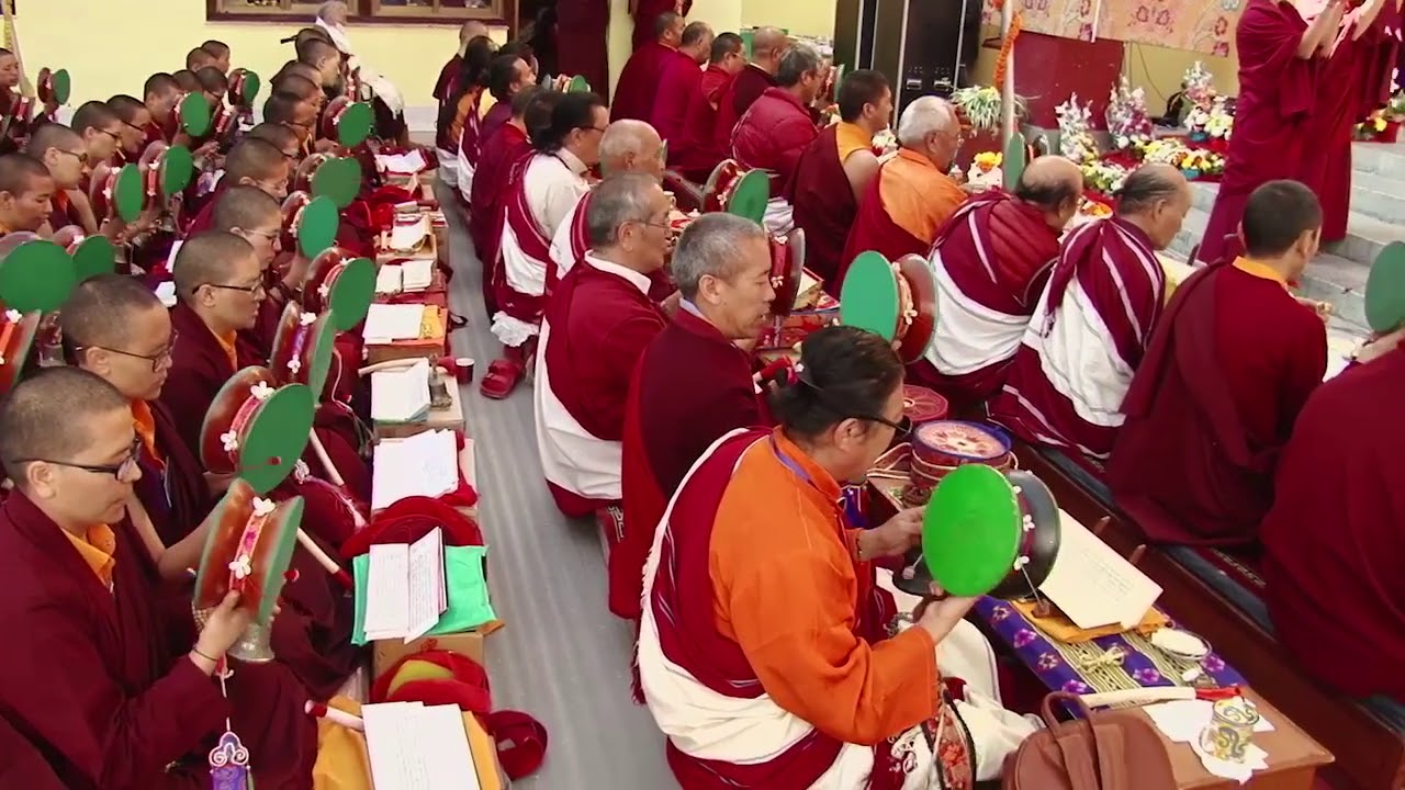 H.Holiness Dudjom Rinpoche 2017 Thoma bhumtsog   at Sherpa gonpa  / part 2