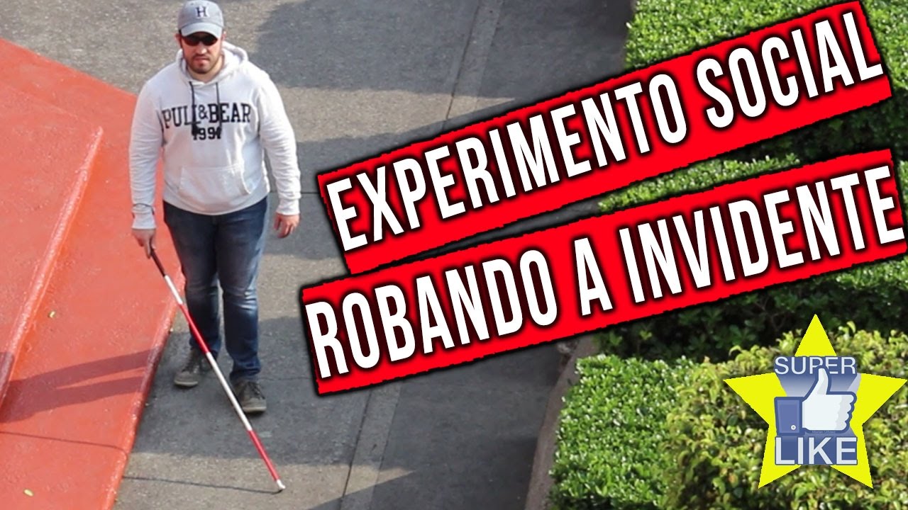 ¿ Robarías a un invidente ? // Experimento social Mensajeros urbanos
