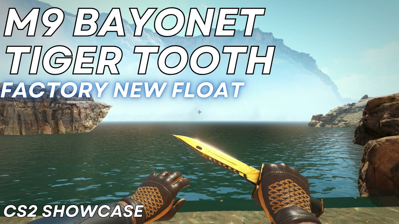 M9 Bayonet Tiger Tooth | CS2 Skin Showcase #1464
