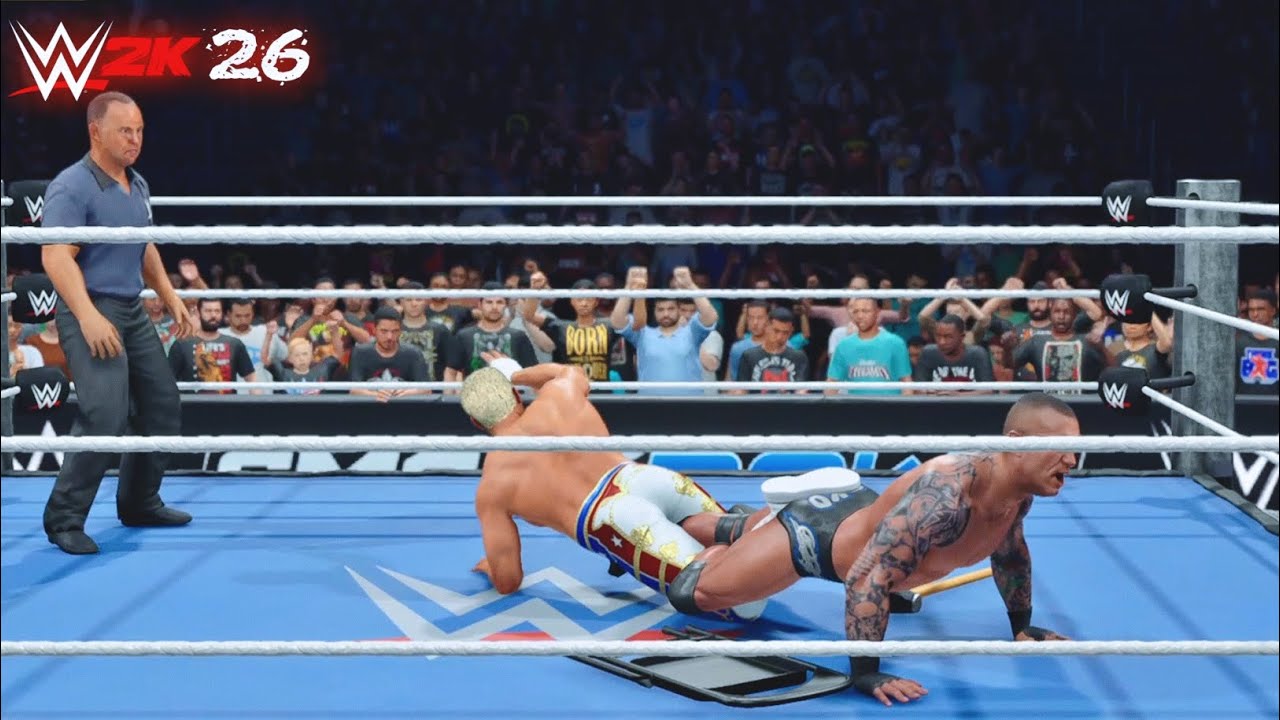 Full Match: Randy Orton Vs. Cody Rhodes WWE Match Highlights: #wwe #wwe2k26 #codyrodes #randyorton