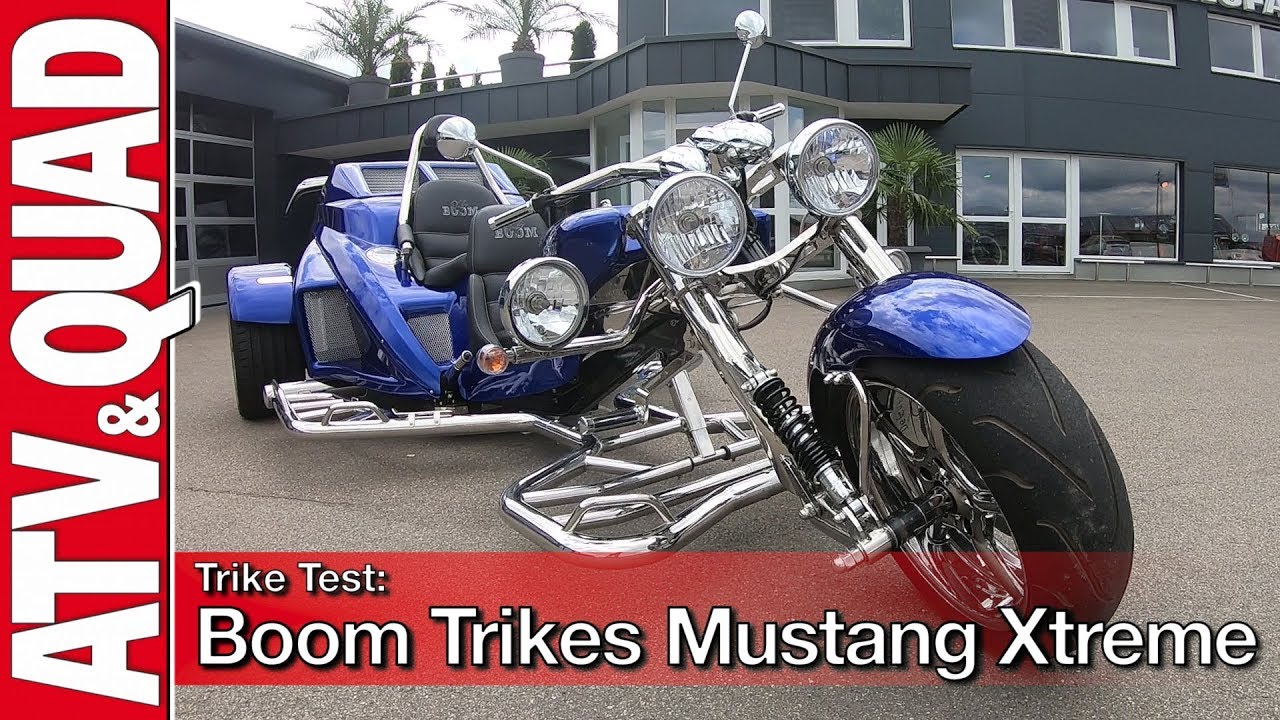 Trike Test: Boom Trikes Mustang Xtreme