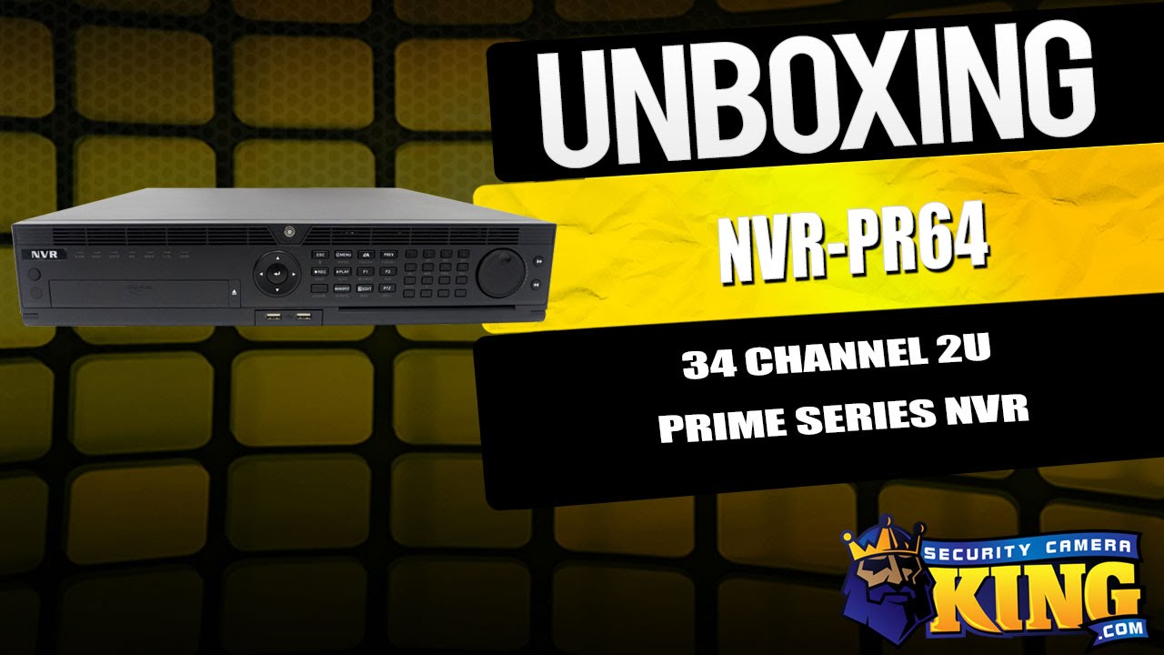 Unboxing: 64 Channel 2U Prime NVR - NVR-PR64