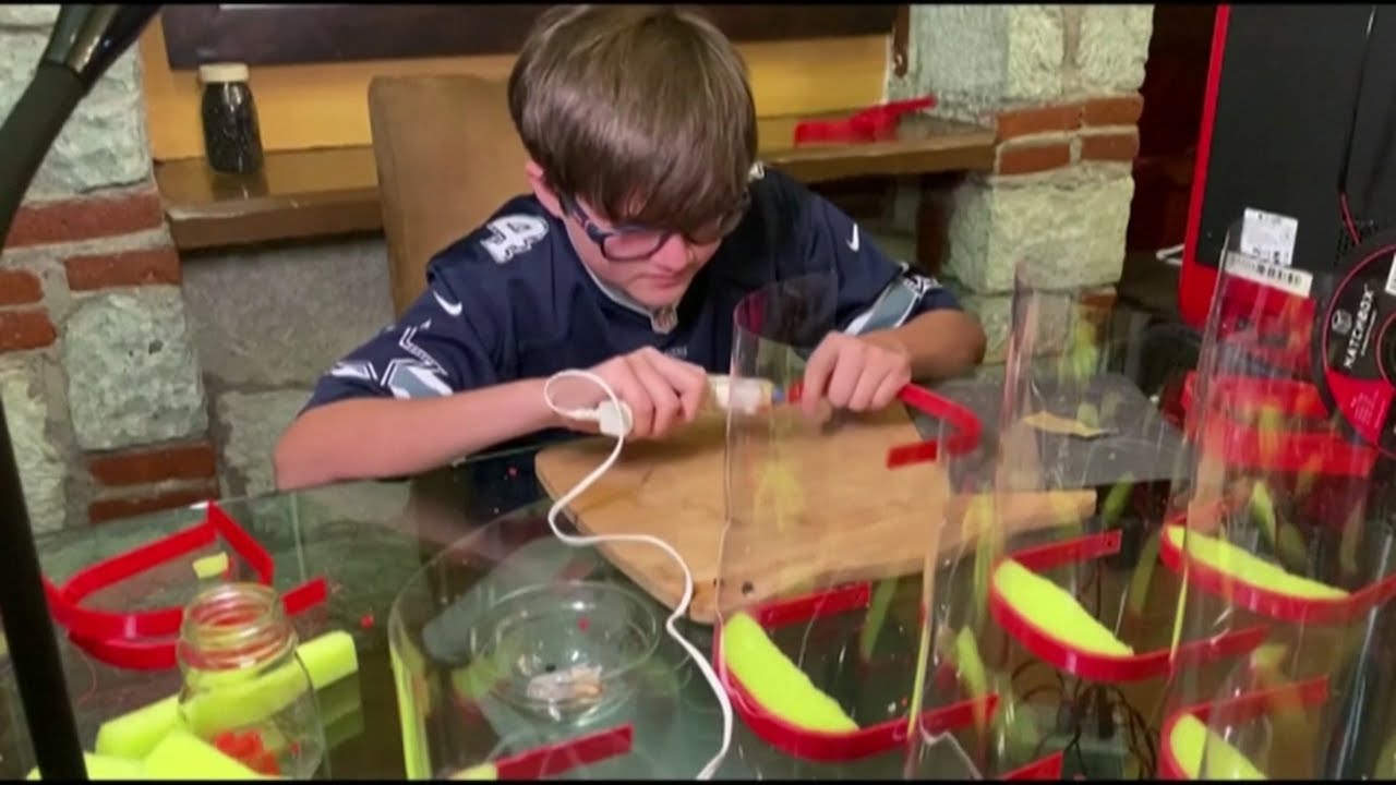 Ingenious 12-Year-Old 3D Prints Face Masks at Home | Coronavirus News for April 15, 2020