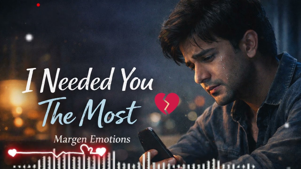 When I Needed You the Most | A Sad Song About Being Left Alone | Original Lyric  Heart felt Song