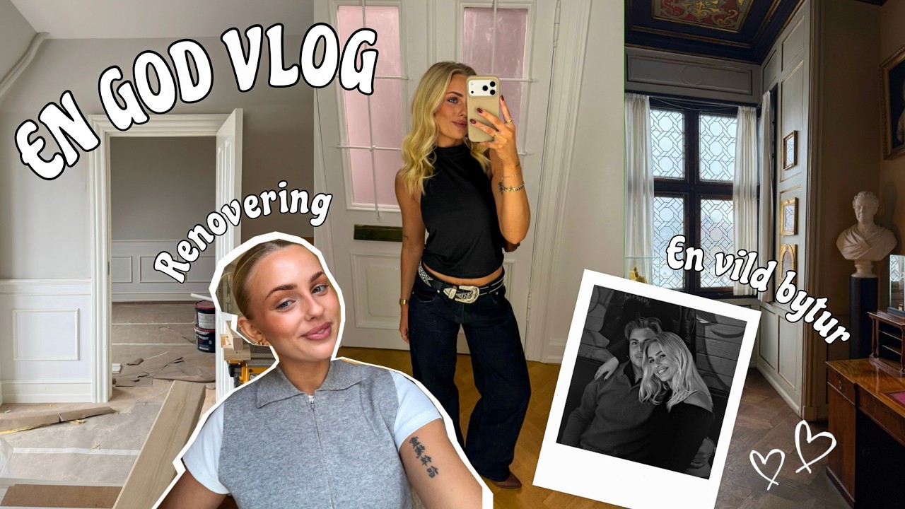 VLOG: Update på lejlighedsrenovering & en aften fyldt med fandango!
