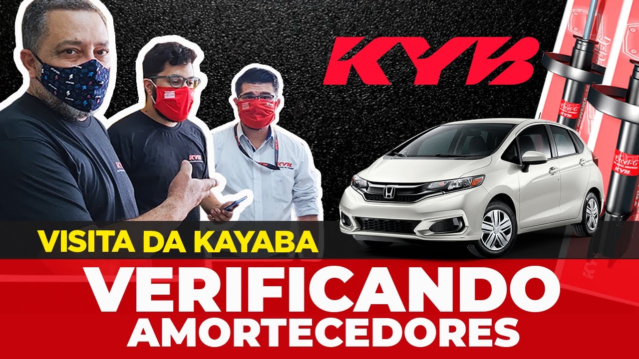 VERIFICANDO AMORTECEDORES COM A KAYABA