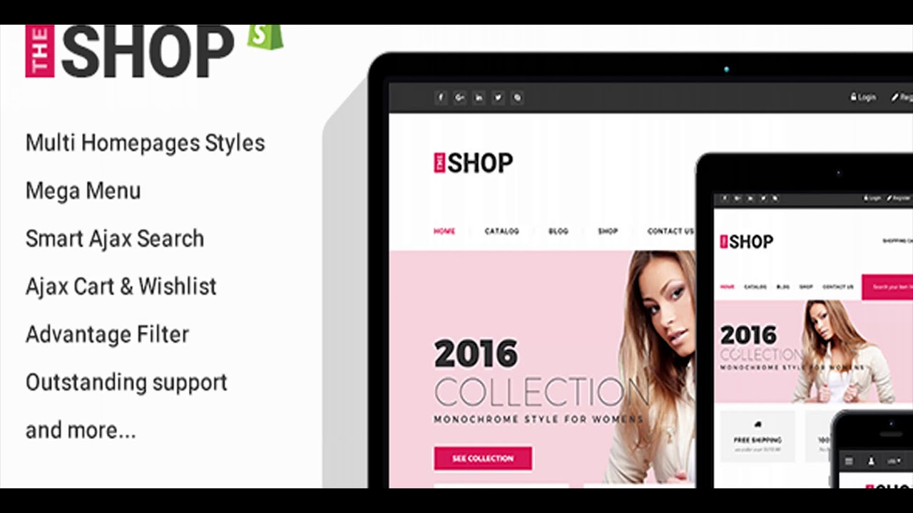 Clothing & Fashion Responsive Shopify Theme - TheShop | Themeforest Website Templates and Themes