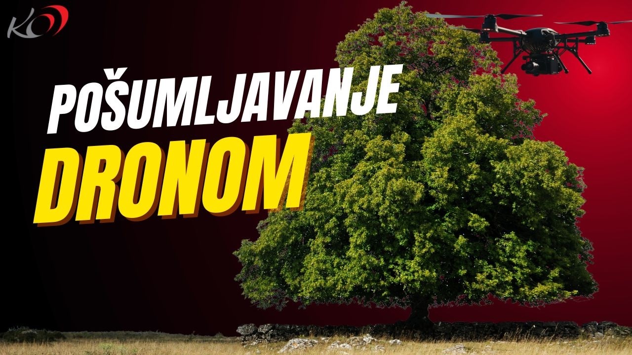 Pošumljavanje dronom: Ovako sadimo HILJADE stabala!