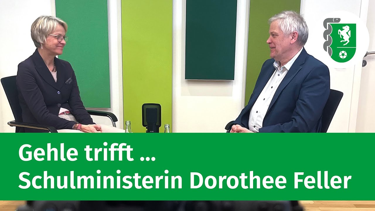 Gehle trifft Feller: „Die Schule ist ein Spiegel unserer Gesellschaft“