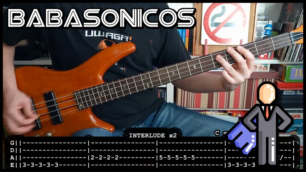 BABASONICOS - Carismático (BASS TABS) [lyrics + PDF]