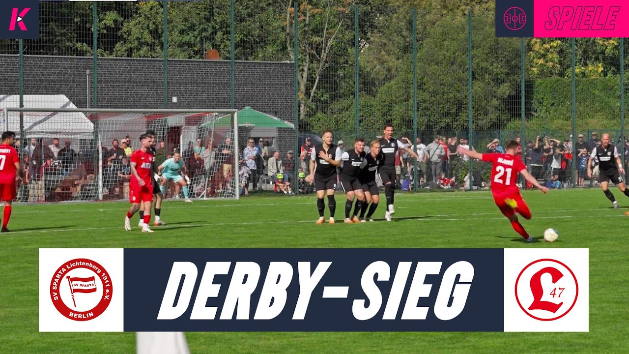 Wer siegt im Derby-Kracher? | SV Sparta Lichtenberg– SV Lichtenberg 47