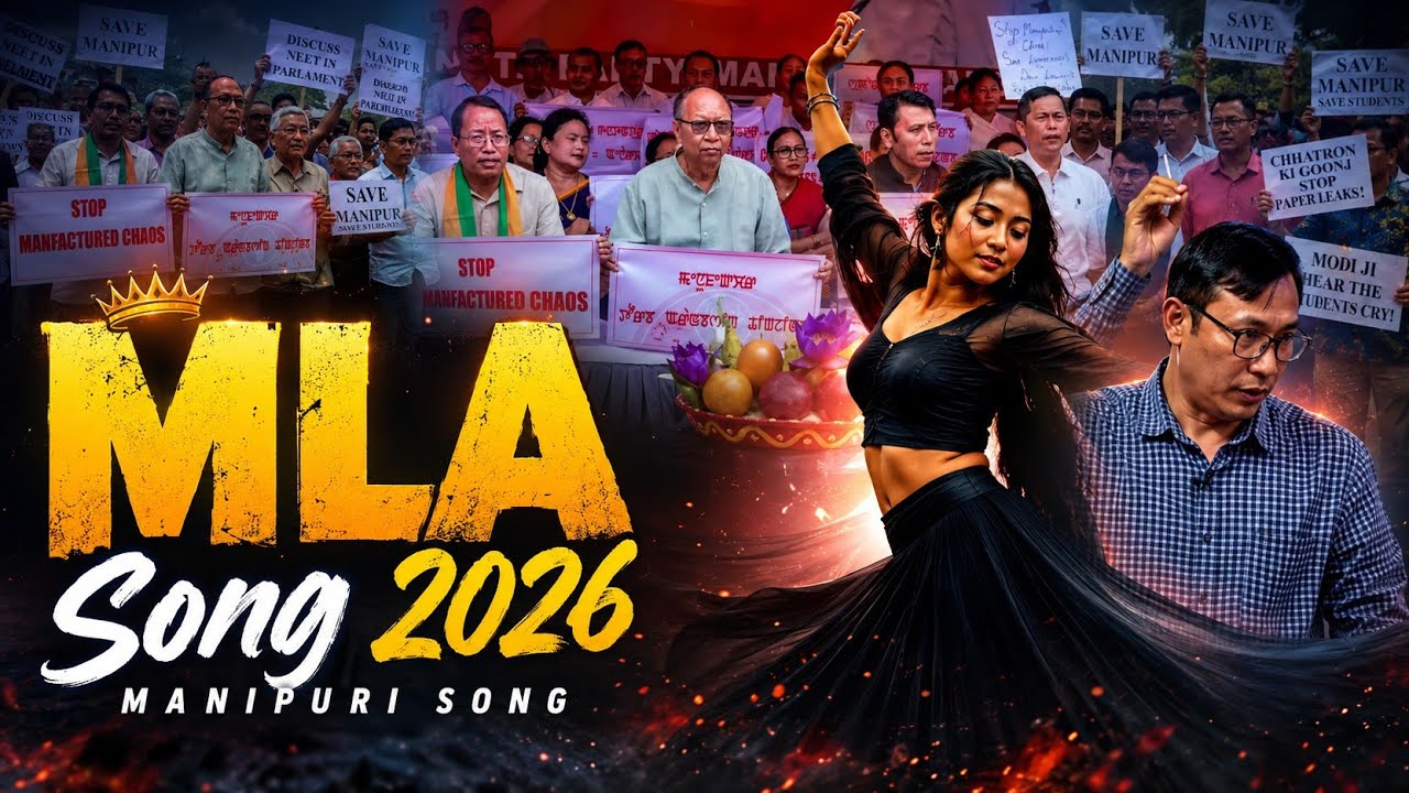 🎵 MLA Song 2026 | Brinda Thounaojam &bull; CM Y Khemchan &bull; BJP Vs Congress Manipuri Song 2026 | Tapta V