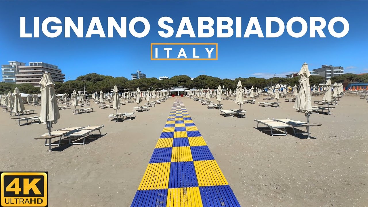 Lignano Sabbiadoro, 2025 - Urlaub in Lignano Sabbiadoro Italien 4K UHD